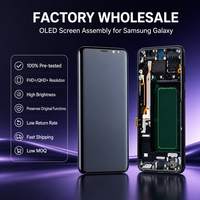 Layar Pengganti OLED HP untuk S20 S21 S22 S23 S24 S25 Ultra 6.78 Luminansi Tinggi Kemasan Khusus