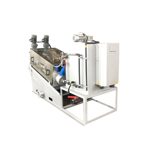 Prensa Desaguadora de Lodos Multidisco con Motor Controlado por PLC para Separación Sólido-Líquido, de Acero Inoxidable 304 - Product Image 2