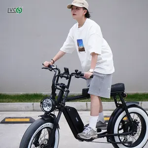 LVCO Full Suspension Mountain E-bike Bafang G062 E Bicycle Electric Bike