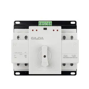 GADA 2p 3p 4p ATS 63A 125A Generator ATS Controller Automatic Transfer Switch Dual Power Changeover Switch CB Class