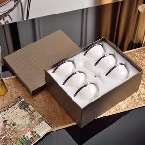 Assiettes plates en céramique nordique en porcelaine bols design de luxe durables stockés mariages restaurants - Product Image 2