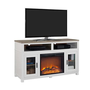 Insert de cheminée électrique entier avec télécommandes foyer blanc décoratif meuble tv debout avec <span class=keywords><strong>bois</strong></span> de chauffage - Product Image 5