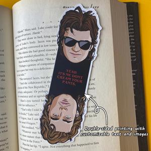 Harringrove Bookmark Sci Fi Tv Show Steve Billy Bookmarks New Fan Gift <b>Present</b> Accessory Book Books Mark - Product Image 2