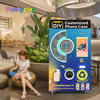 Máquina Expendedora de Fundas para Teléfonos de Calidad Premium Funkyplay, Estilo Automático Todo en Uno, Máquina de Impresión de Fundas Traseras para Teléfonos
