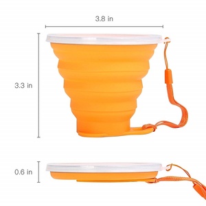 Fábrica admite diseños personalizados para la entrega rápida de silicona plegable Coffre Eco Cup - Product Image 6