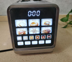 <span class=keywords><strong>Tostadora</strong></span> de 2 Rebanadas con Ranuras Extra Anchas, Control Táctil, 900W, Calentamiento Rápido, Descongelación para Rebanadas Gruesas y Bagels. Modelo Novedad 2026 - Product Image 3