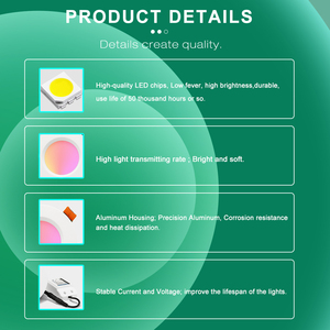 GL-D-004P Gledopto 9W RGBW y CCT, Iluminación Empotrada Inteligente Ajustable, Downlights Atenuables para Hogar Inteligente - Product Image 4