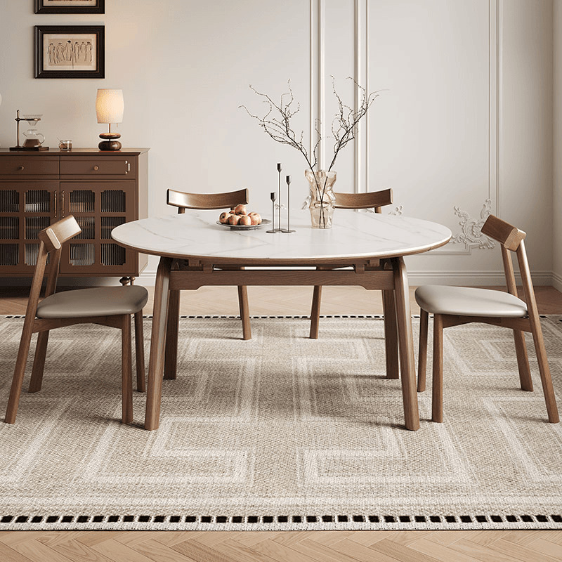 1.2-meter extendable dining table