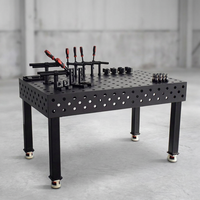 Table de soudage 3D de précision, plateforme modulaire d'outillage au nitruage pour le travail des métaux