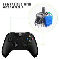 Remplacement de la manette à effet Hall électromagnétique TMR pour Xbox One/PS5/PS4/Switch Pro/Xbox One Elite Module de capteur analogique 3D