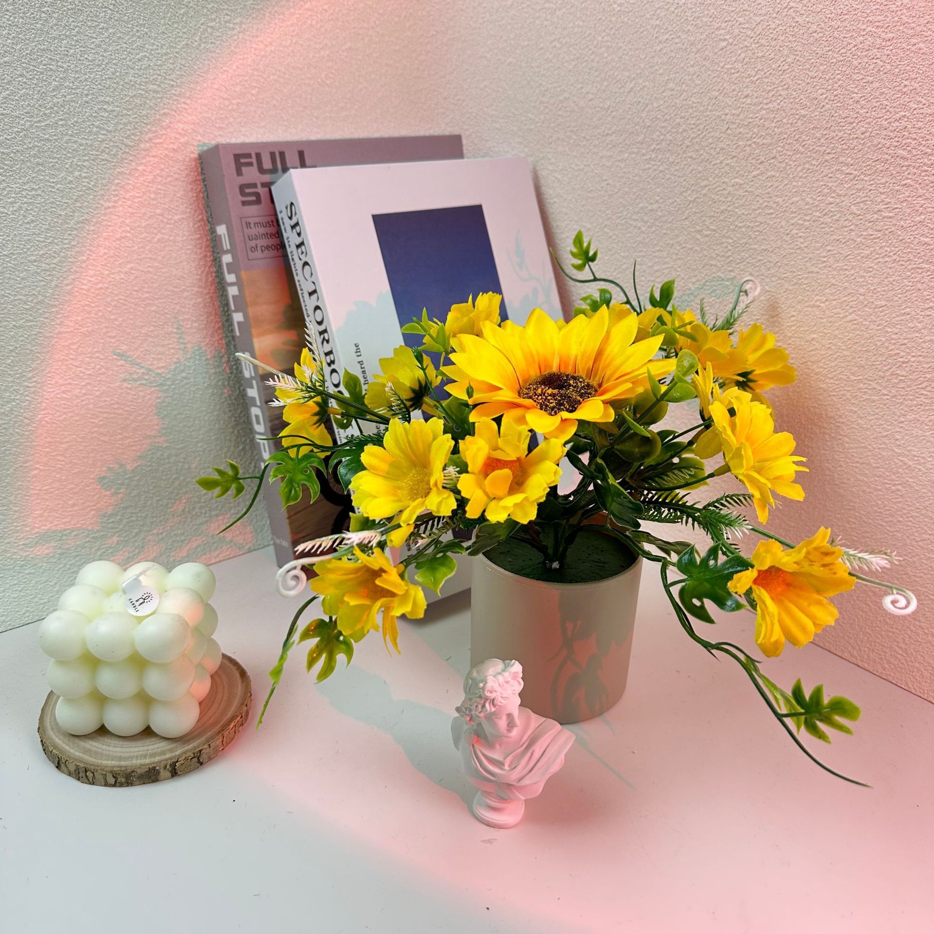 Vasque grise Daisy Style A