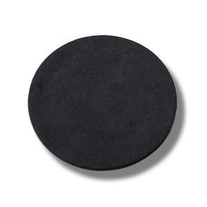 Promotional Items Simple Round <b>Silver</b> Engraved Laser Metal Table <b>Coasters</b> for Drinks - Product Image 2