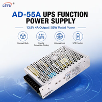 Alimentation à découpage AD-55A 55W 13.8V 4A avec fonction UPS et chargeur de batterie pour panneau de contrôle de sécurité CCTV