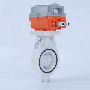 Actuador IoT para la Industria Química Industrial, Cuerpo Compuesto de PVDF, Alta Temperatura, Triclamp - Product Image 1
