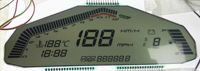 ETON Speedometer Motor Kustom Berkualitas Tinggi 29-Pin HTN 4.5V Layar LCD VA Transmisif Negatif 12 O'clock
