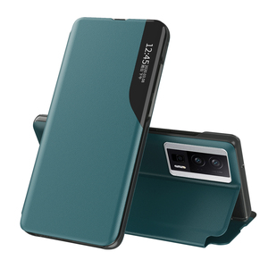 เคสแบบฝาพับสำหรับ Xiaomi poco F5 Pro/redmi K60/K60 Pro PU แบบสมาร์ทวิวหน้าต่างแบบแม่เหล็กของแท้ตื่นอัตโนมัติใหม่กระเป๋าโทรศัพท์มือถือ - Product Image 1