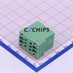 KF2EDGVHM-3.5-2*2P Plug-in Terminal Block Through hole,P=3.5mm Connector Board-to-Board / Socket Closed Screw Fixing 2x2P 3.5mm - Product Image 2