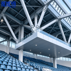 Edificio de Gimnasio con Estructura de Acero Moderna, Techo de Armadura Espacial, Pabellón Deportivo para Escuelas y Centros Deportivos - Product Image 5