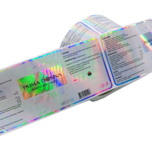 Tùy chỉnh in ấn Sticker không thấm nước nhãn tự dính nhãn dán nhãn chai Nhãn dán nhãn cho sức khỏe-Sản phẩm chăm sóc - Product Image 4