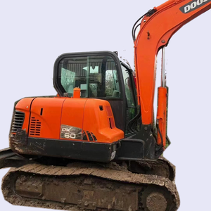 Excavatrice Doosan DH60-7 d'occasion, d'origine, très demandée, peu d'heures de travail, haute qualité, moteur Doosan - Product Image 1