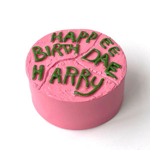 Résine sur mesure pour gâteau, 1 pièce, décor de joyeux anniversaire, pâtisserie d'<span class=keywords><strong>harry</strong></span> - Product Image 1