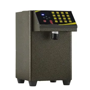 Milk Tea Fructose Machine bubble tea supplier equipment 16 keys setting automatic fructose quantify machine