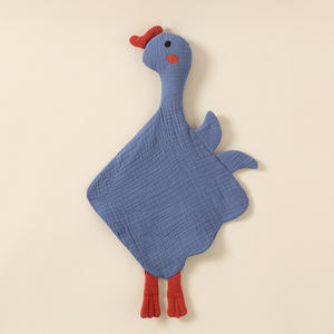 <span class=keywords><strong>Manta</strong></span> de seguridad de algodón suave con diseño de cisne y dinosaurio, muñeco de mano para bebé, artefacto para dormir, <span class=keywords><strong>manta</strong></span> de amor para bebé, <span class=keywords><strong>manta</strong></span> de seguridad, peluche para dormir - Product Image 4