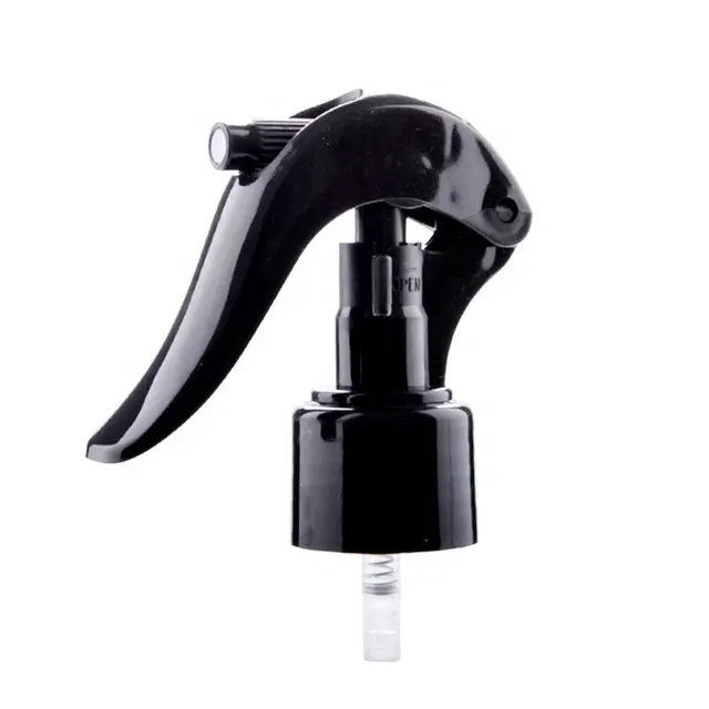 24/410 24mm 28/410 28mm Plastic Mist Pump Sprayer Nozzle Black Mini Trigger Sprayer