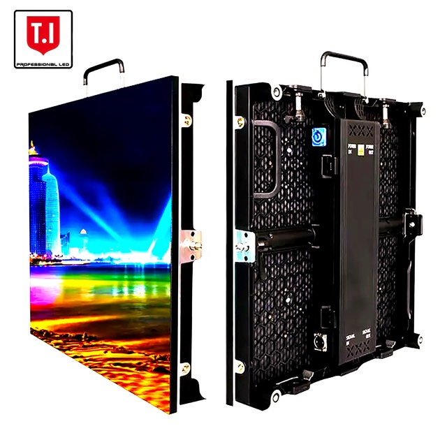 TI Full-Color P3.91 LED Stage Backdrop Rental Display Panels for Indoor & Outdoor P2 P3 P4 P6 P8 P10 LED Screen