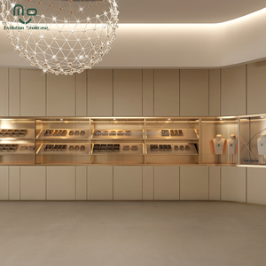 Custom Wall Hang Jewelry Showcase Jewelry Shop Vitrinas para Joyería Tienda de Diseño de Interiores - Product Image 1