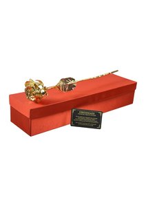 Real Rose Dipped in 24K Gold Electroplated Natural Rose Luxury <b>Box</b> Packing Home Decor Valentine Anniversary <b>Gift</b> Flower - Product Image 3