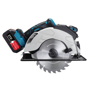 Scie circulaire sans fil 184 mm, machine à découper le bois électrique sans balais, batterie lithium 21 V, 7000 tr/min, qualité professionnelle - Product Image 5