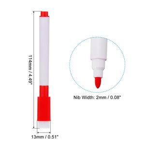NOVISON - Rotulador Magnético Borrable en Seco para Pizarra Blanca, con 8 Colores de Tinta e Impresión UV, Logotipo Personalizado para Promoción - Product Image 2