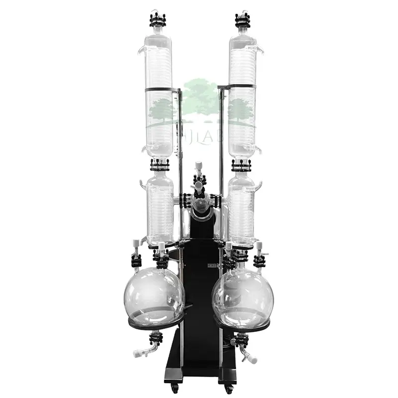 Hjlab Dual Ontwerp 50L Rotary Verdamper Met Dual Condensors En Dual Ontvangen Kolven