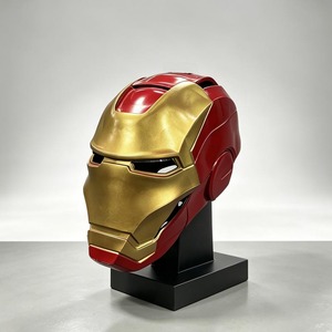 Casque de super-héros personnalisé en EVA avec lumières LED pour Halloween, cosplay adulte, jeux de rôle et costumes de film. - Product Image 5