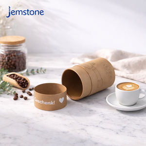 Emballage en tube de carton recyclable de qualité alimentaire pour snacks, épices, artisanat, sel de bain, café, tube en papier pour le stockage des aliments, design personnalisé - Product Image 3