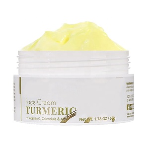 Crème de Jour Éclaircissante au Curcuma et Vitamine C, Hydratant <span class=keywords><strong>Visage</strong></span> Unifiant le Teint, Réduit les <span class=keywords><strong>Taches</strong></span> <span class=keywords><strong>Brunes</strong></span> et l'Hyperpigmentation - Product Image 3