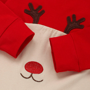 Vêtements pour enfants, combinaisons de Noël, ensemble de combinaisons mignonnes, body en coton pour bébé, vente en gros - Product Image 4