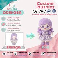 Peluche personnalisée brodée de haute qualité avec personnage, uniforme médical, pour cadeaux professionnels, cadeaux de salon professionnel, CE, anti-stress