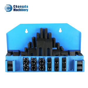 Cứng Thép Kết Hợp Áp Lực Tấm 58-Mảnh Thiết Lập M10 M12 M14 M16 <span class=keywords><strong>CNC</strong></span> Trung Tâm Gia Công Máy Phay Kẹp Phụ Kiện - Product Image 1