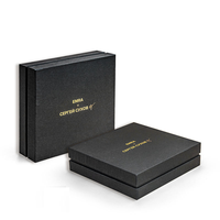 Boîte cadeau haut de gamme Heaven and Earth avec gaufrage, laminage mat et doublure en éponge pour emballage cosmétique écologique
