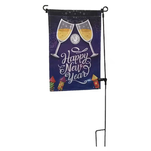Promoción de nuevos productos Bandera de jardín de sublimación personalizada con poste, banderas de jardín de temporada Juego de 12 - Product Image 5