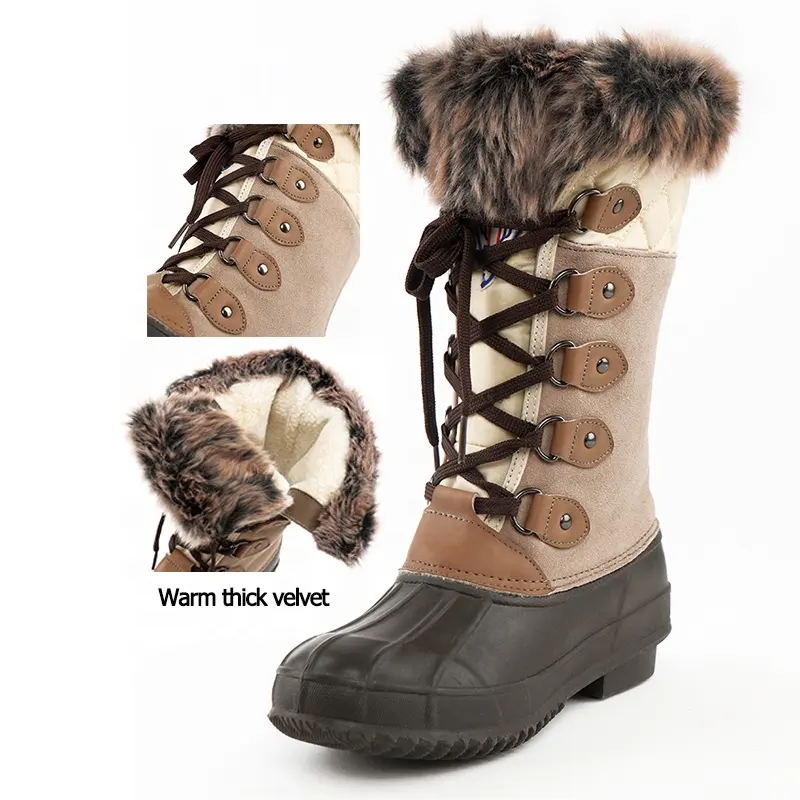High Quality Women Waterproof Winter Boots Women Fashion Female Shoes for winter