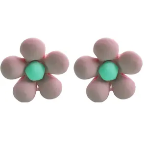 Best seller low price personality funny candy color s925 silver needle fashion jewelry earrings for women sweetie ACC