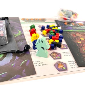 CLANK CATACOMBS Catacombs Dragon's <span class=keywords><strong>Den</strong></span> Treasure Hunt Space Echo English Cross-border American Paper Board Game Card - Product Image 2