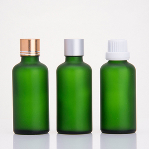 Hot-bán tinh tế màu xanh lá cây Vòng chai thủy tinh 5ml 10ml 15ml 20ml 30ml 50ml 100ml Mỹ phẩm tinh dầu chai thủy tinh nhỏ giọt - Product Image 4