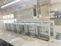 Armoire de commande électrique industrielle, tableau de distribution, OEM, indice de protection IP54, acier laminé à froid, tableau électrique, certificats ISO