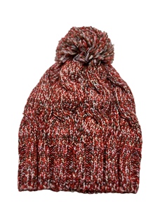 Excellent Quality 69% Polyester 19% Acrylic 8% Nylon 4% Wool Kaleidoscope Beanie <b>POM</b> <b>POM</b> Knitting Beanie <b>Hats</b> <b>For</b> Skiing - Product Image 5