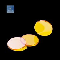 Lentille plan-convexe OEM multispectrale de haute précision en sulfure de zinc (ZnSe) poli avec revêtement antireflet pour caméra thermique infrarouge