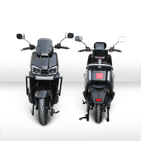 Scooter électrique 1500W, cyclomoteur, pneus 90/90-12 pouces, moto électrique avec compteur de vitesse LCD, motos électriques de rue pour adultes